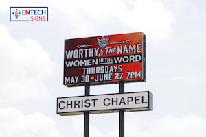 Christ Chapel Church LED Sign