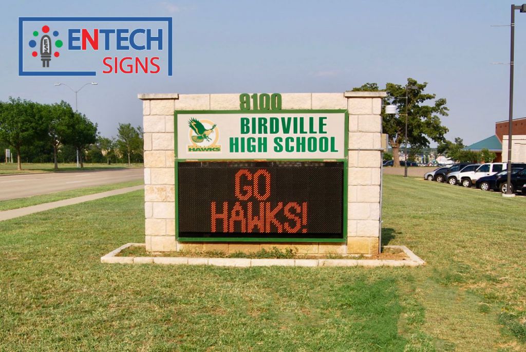 LED Signs For Schools Encourage and Motivate Students!