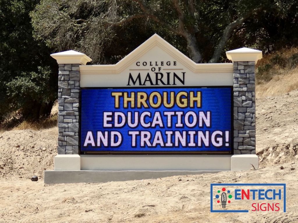Greet Students and Guest to your University with a LED Sign!