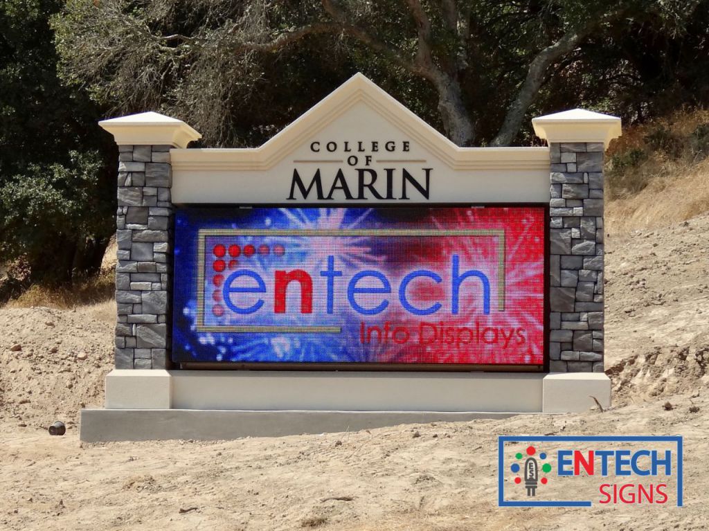 Eye-Catching LED Sign for Universities and Colleges