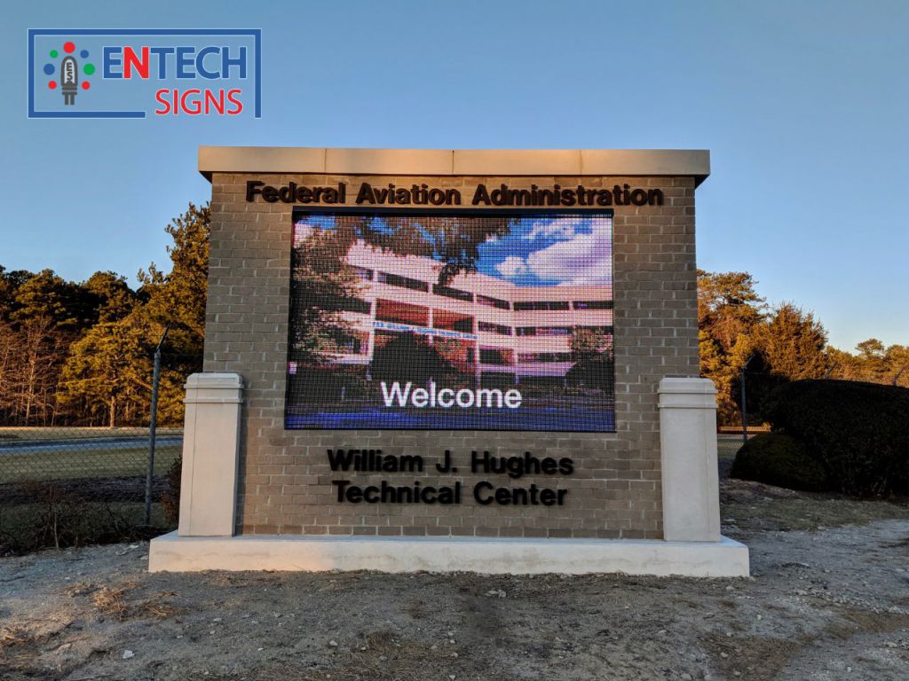 Improves Campus Safety, Security and Motivates Everyone with New Eye Catching Digital LED Marquee Sign!
