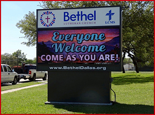 Entech Alpha-Led Outdoor Electronic Signs