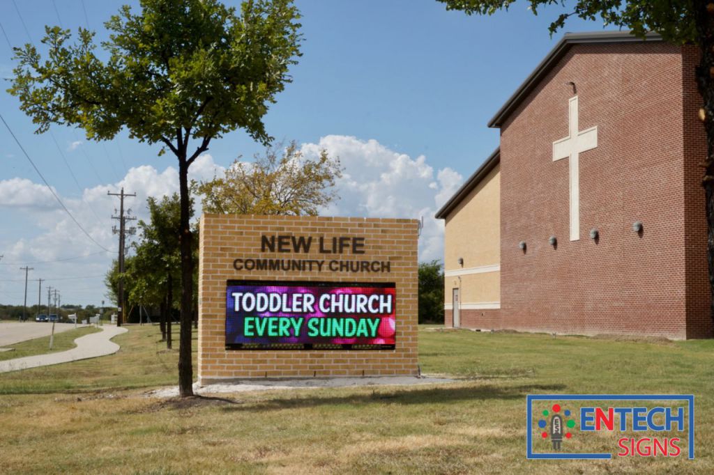 Church LED Signs, LED Signs for Churches, Outdoor LED Sign for Churches, LED Signs, LED Marquees