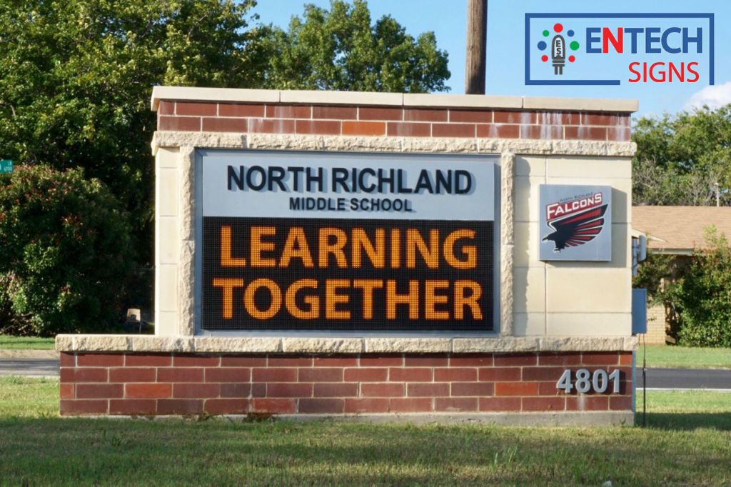 Keep Students Motivated and Build School Spirt with a LED Marquee Sign!