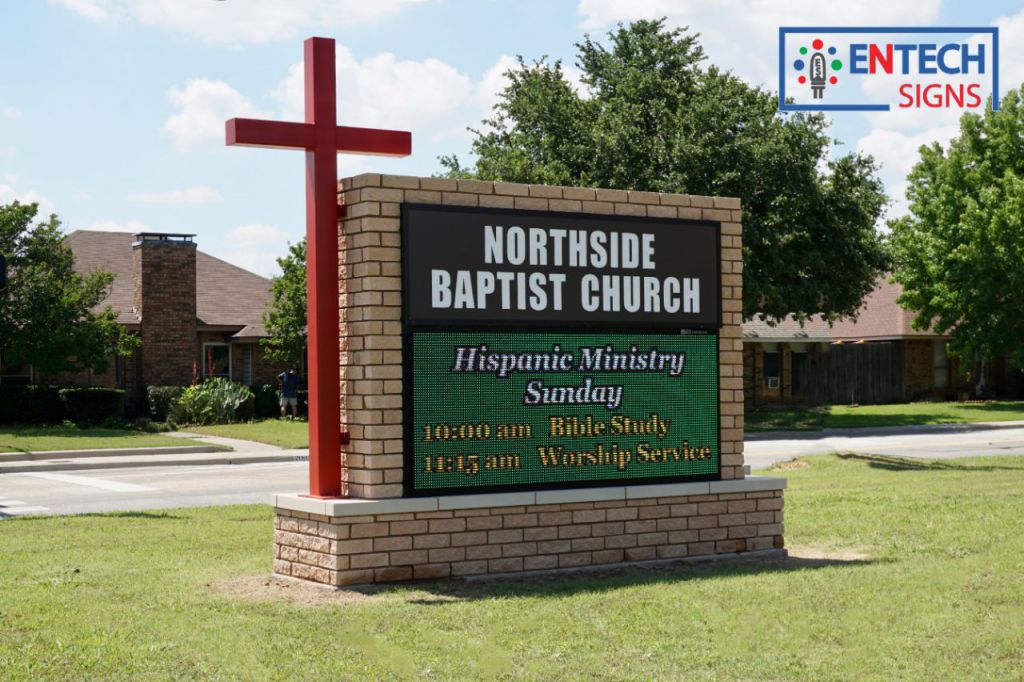 LED Signs for Churches are a great way to communicate with your congregation and future members!